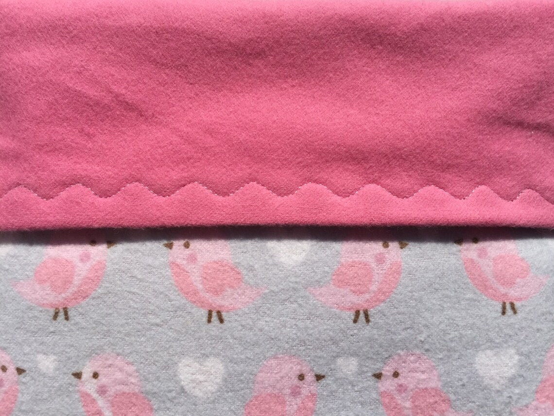 Baby Girl Blanket Flannel Baby Blanket Girl Receiving Etsy