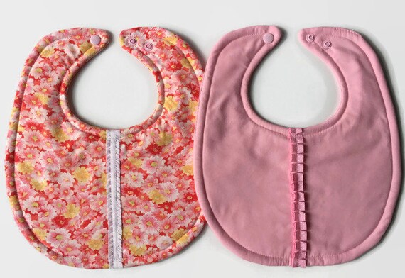 floral baby bibs