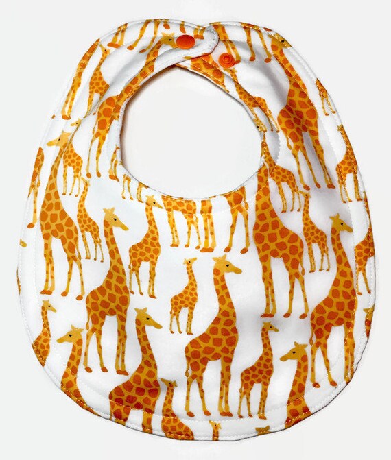 giraffe dribble bibs
