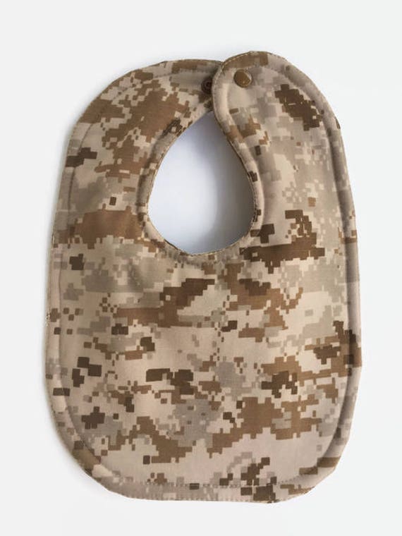 camouflage baby bibs