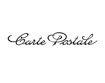 Carte Postale Etsy