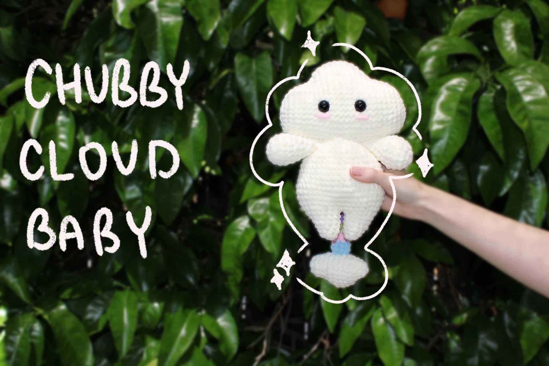 Crochet Chubby Cloudy Baby - Etsy