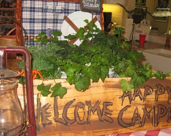 Camping sign