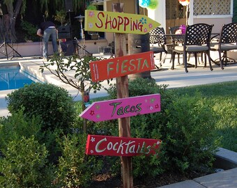 Custom sign for wedding or party, Birthday Party sign,fundraiser sign, margaritas and shopping sign,