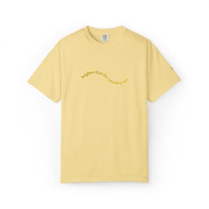 T-Shirt | Threads of Creation Day One Collection | Embroidered Brighter Than the Noonday Sun
