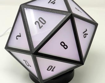 Roll for Light: The Ultimate D20 Dice Lamp