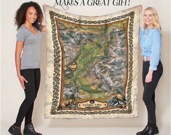 Paradise Bozeman Livingston Chico Pray Yellowstone Paradise Valley Old Montana Map Blanket Double Stitched Edges Super Soft Throw Blanket