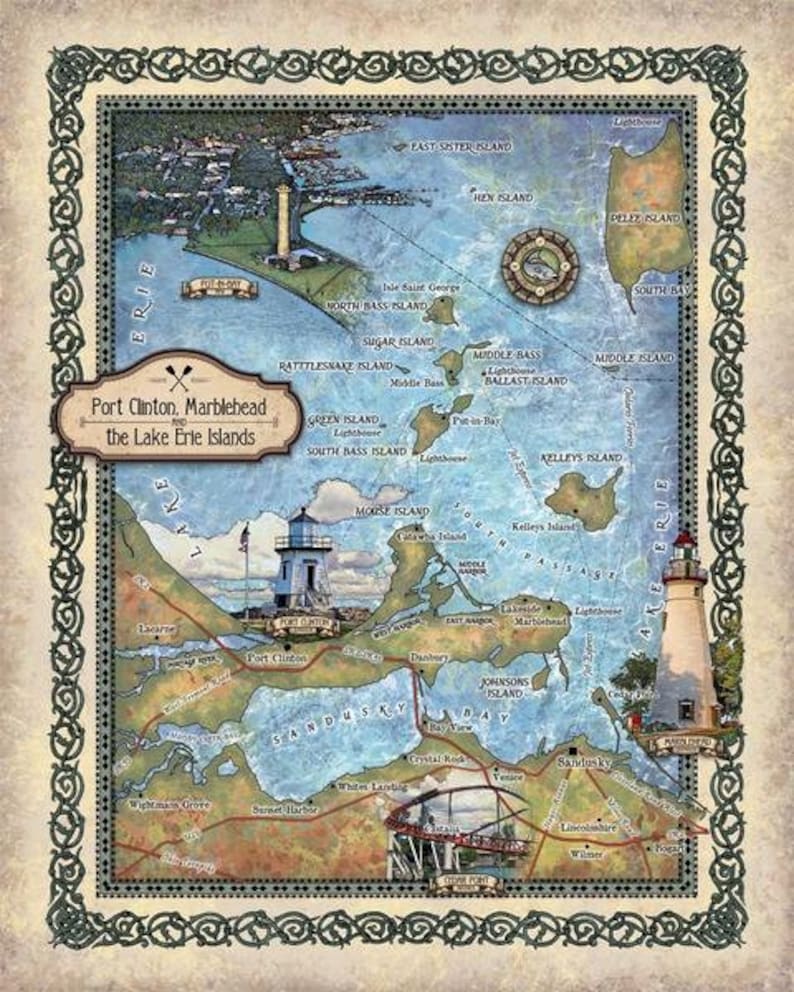 Map Of Put In Bay Maps For You