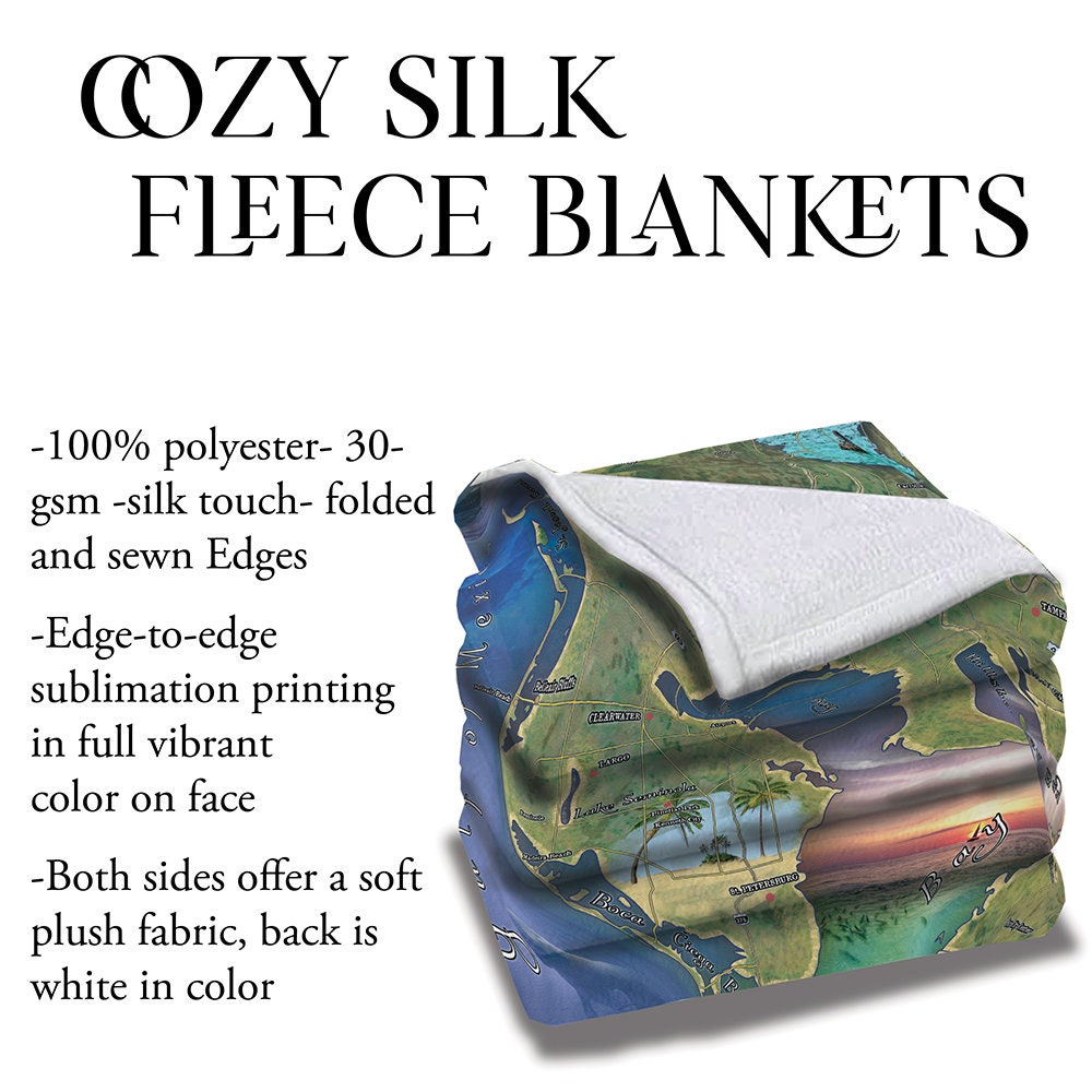 Soft 100% Polyester Sublimation Blanket Luxury Throw Blanket