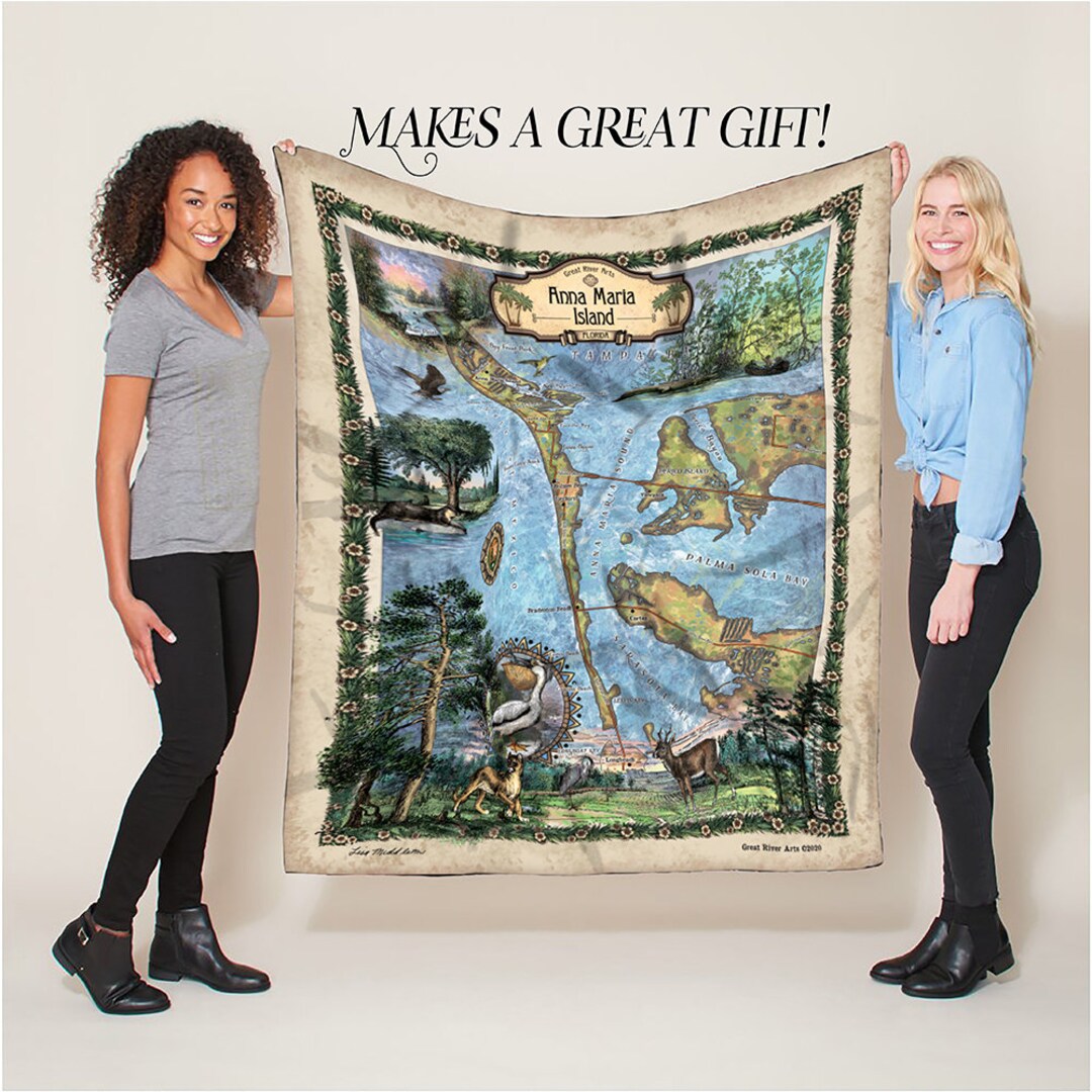 The Lord of The Rings Blanket, 50'x60' Map of Middle Earth Silky Touch  Sherpa Back Super Soft Throw Blanket 