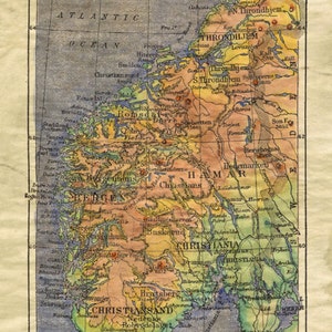 norway, map norway, norway map, old map norway, norway art, norway poster, norway print, norway gifts, Norwegian gifts, historical gifts