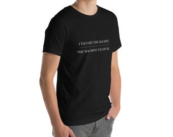 J'ai appris à la machine T-shirts | T-shirts pour programmeur | Tshirt Culture IA