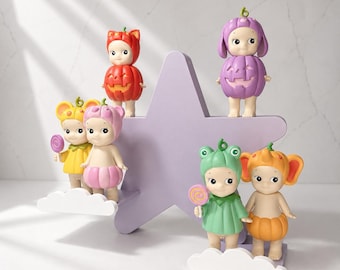 Sonny Angel Star & Clouds Display Stand – Mini Figure Organizer Shelf