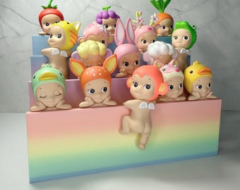 Sonny Angel XL Hipper Stand – 4-Tier Hipper Display Holder, Kawaii Organizer, Desk Decor