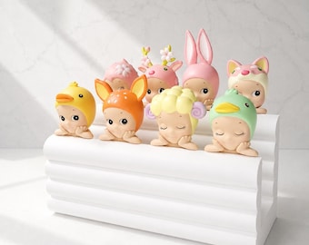 Sonny Angel Hipper Display Stand, 2 Tier Figure Holder, 3D Printed Organizer