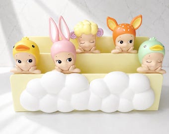 Sonny Angel Cloud Stand - 3 Tier Hipper Display Holder, Kawaii Organizer, Desk Decor
