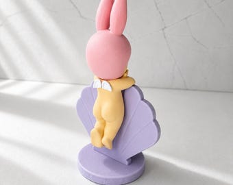 Sonny Angel Single Hipper Seashell Display Stand | Mini Display for Secret & Custom Hippers | Summer Display