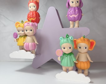 Sonny Angel Star & Clouds Display Stand – Mini Figure Organizer Shelf