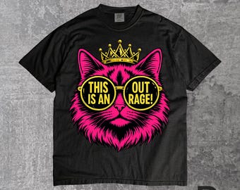 Camiseta Dungeon Crawler Carl Princess Donut | Esta é uma camiseta ultrajante para amantes de gatos e fantasia