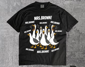 Camiseta "Mine Mine Mine Seagulls" para Professores, Camiseta Divertida para Professores, Camiseta com Meme de Gaivota, Presente de Agradecimento ao Professor, Camiseta com Humor para a Sala de Aula