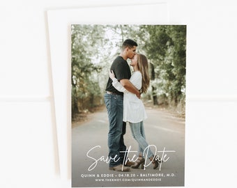 Printable Save the Date, Photo Save the Date, Save The Date Cards, Wedding Save the Date, Save the Date Postcard, Save the Date Magnets, PDF