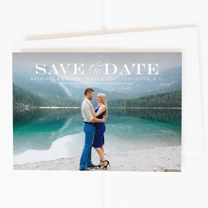 Photo Wedding Save the Date, Printable Save the Date, Save The Date Cards with Envelopes, Save the Date Postcard, Save the Date Magnets, PDF