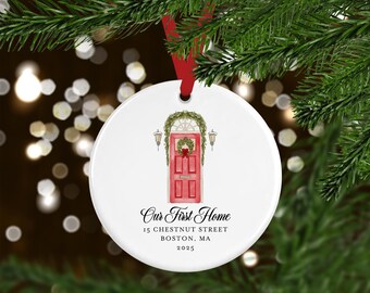 Housewarming Ornament Gift | Personalized Christmas Present Ideas for Couples and Families | 2025 Keepsake