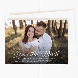Photo Wedding Save the Date, Printable Save the Date, Save The Date Cards with Envelopes, Save the Date Postcard, Save the Date Magnets, PDF