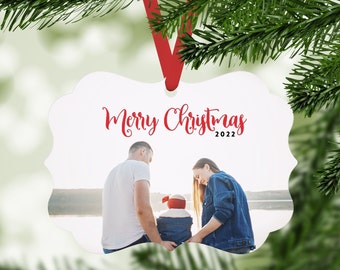 Family Christmas Ornament, Christmas 2022 Ornament, Photo Christmas Ornament, Picture Christmas Ornament, Gift for Mom, Gift for Grandparent