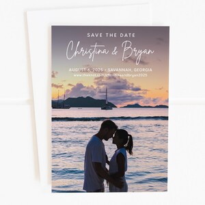 Photo Wedding Save the Date, Printable Save the Date, Save The Date Cards with Envelopes, Save the Date Postcard, Save the Date Magnets, PDF