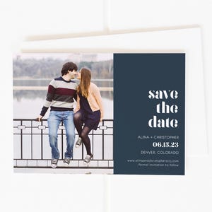 Photo Wedding Save the Date, Printable Save the Date, Save The Date Cards with Envelopes, Save the Date Postcard, Save the Date Magnets, PDF