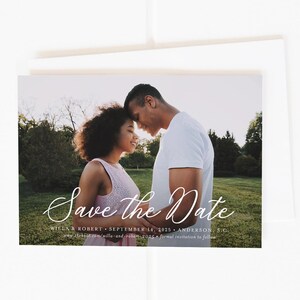 Photo Wedding Save the Date, Printable Save the Date, Save The Date Cards with Envelopes, Save the Date Postcard, Save the Date Magnets, PDF