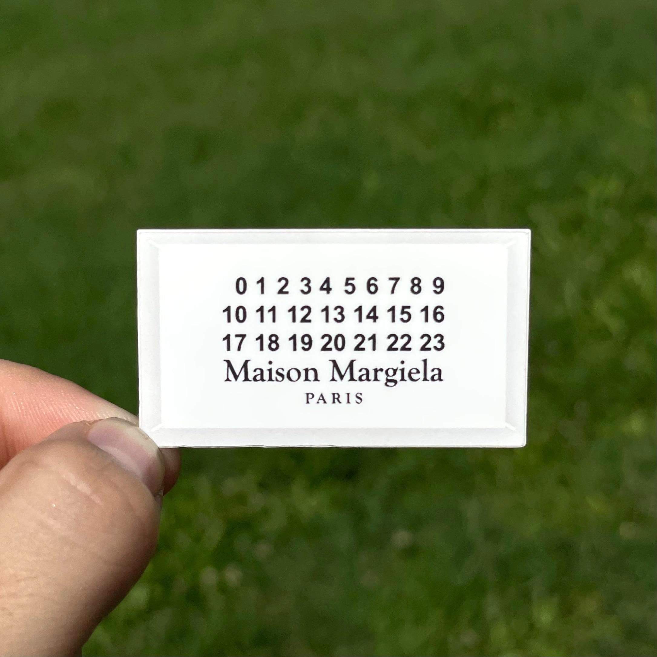 Margiela Sticker - Etsy
