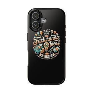 TikTok Shop Creator Phone Case | Logo Graphic, Black Protective Case