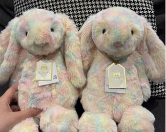 Jellycat Small Bashful Blossom Lemon Bunny 8