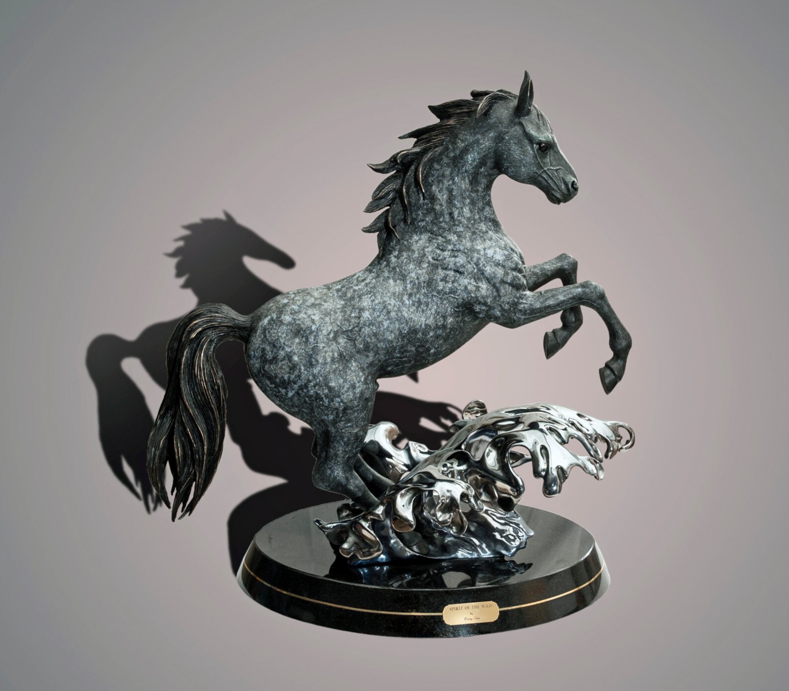 Bronze Horse Figurine Sculpture Art Limited Edition Signed and Numbered