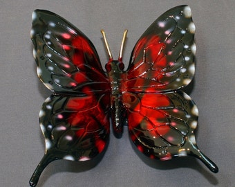 Butterfly Bronze  Statue Figurine Insect Art / Limited Edition / Signed & Numbered