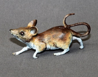 Bronze Mouse Figurine Statue Sculpture Mice Art Limited Edition Signed Numbered