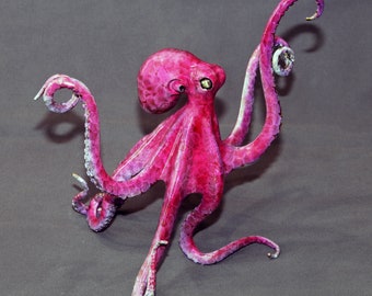 Octopus "Sir Inks Alot" Bronze Figurine