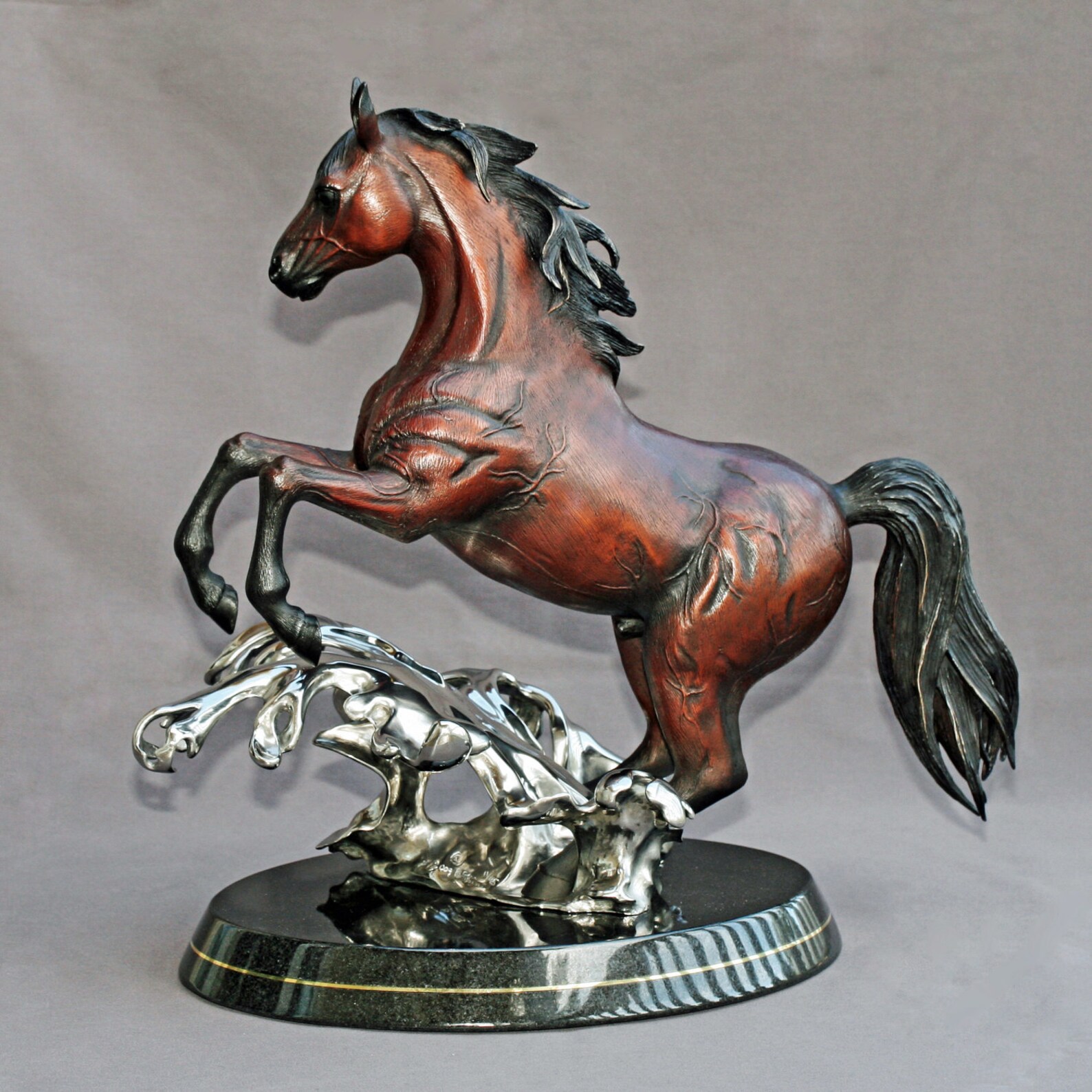 Bronze Horse Figurine Sculpture Art Limited Edition Signed and Numbered