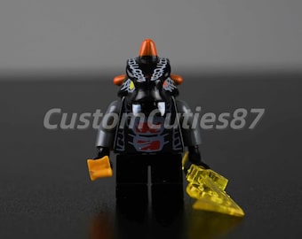 MOC Ninjago Bytar Minifigure – Bite Warrior of the Fangpyre Serpentine