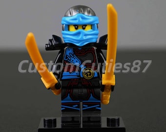 MOC Ninjago Season 7 Nya Minifigure – Water Ninja, the Rebooted Samurai X