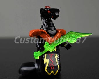 MOC Ninjago Char Minifigure – Venom Spitter of the Fangpyre Serpentine
