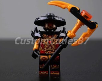 MOC Ninjago Dragons Rising Imperium Guard Commander Minifigure – Elite Officer of the Imperium