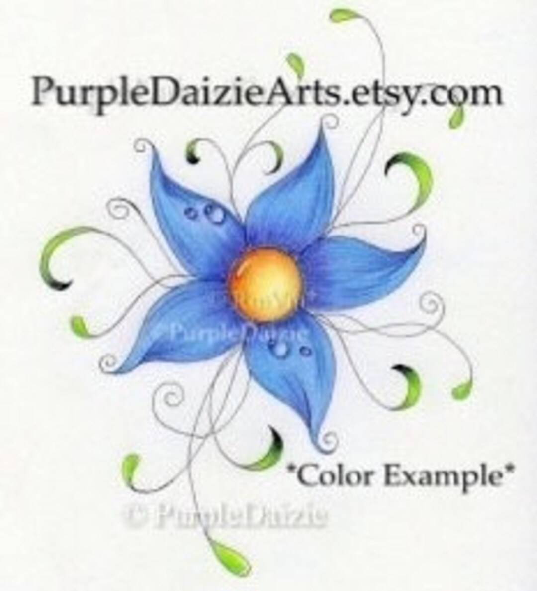 Printable Coloring Page Adult Colouring Page Swirly Flower - Etsy