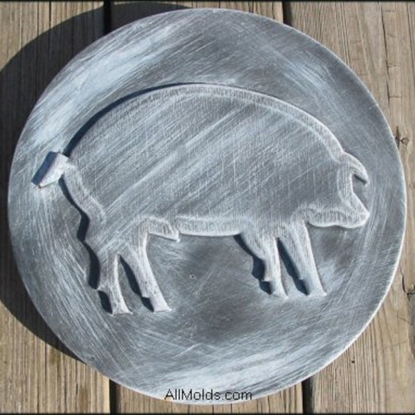 Pig Stepping Stone Mold