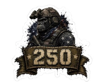 Guerrilla-stijl 250 - Kiss-Cut-stickers