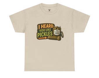 Like Pickles: zwaar katoenen uniseks T-shirt