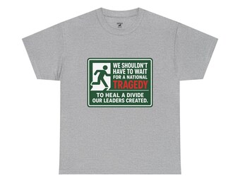 Unity - uniseks zwaar katoenen T-shirt