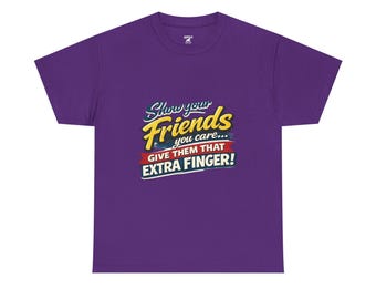 Show Your Friends - zwaar katoenen uniseks T-shirt
